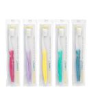 Nimbus Extra Soft Toothbrushes (Compact Size Head) Periodontist Design Tapered Bristles for Sensitive Teeth and Receding Gums, Individually Wrapped Plaque Remover Toothbrush (5 Pack, Colors May Vary) - Buy Online on GoSupps.com