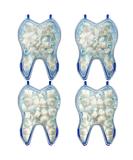 Resin Teeth Veneers for Halloween Cosplay Party Makeup - 200 Pieces - Buy Online on GoSupps.com