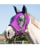 Harrison Howard Horse Fly Mask | Super Comfortable Elastic | UV Protection | Amethyst Full Size L (Large) - Buy Online on GoSupps.com