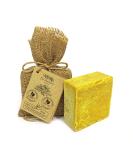 Organic Sulphur Soap Bar - Handmade Vegan Soap for Acne | Antibacterial & Chemical-Free - Buy Online on GoSupps.com