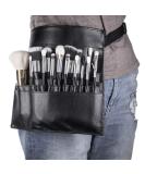 Dfieer 22 Bags Professional Makeup Brush Bag with Artist Belt Strap for Women - Perfect for Makeup Artists & Enthusiasts - Buy Online on GoSupps.com