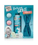 Dirty Works Bathing Grace Pampering Set - 4 Piece Spa Gift Set for International Shipping - Buy Online on GoSupps.com