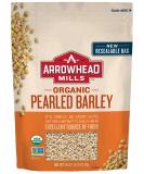 Arrowhead Mills Organic Pearled Barley 28 oz. Bag - Pack of 6 | USDA Certified | Shop Now! - Buy Online on GoSupps.com