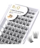Eyelash individually 72 PCs B&C eyelashes DIY individual eyelashes for beginners reusable eyelash bushes wispy fluffy single eyelashes for eyelash extensions at home (XS C-10 mm) C-10 mm B 01 - Buy Online on GoSupps.com