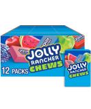 JOLLY RANCHER Chewy Candy Bulk Assorted Flavors 2.06oz (Pack of 12) - Green Apple, Cherry, Watermelon, Blue Raspberry - Buy Online on GoSupps.com