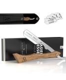 Anthony Brown Silver Razor Set - Precision Blade Head Changeable Blades & Etui | International Shipping Available - Buy Online on GoSupps.com