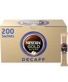 NESCAF Gold Blend Decaf Instant Coffee Sachets - 200 x 1.8 g Sticks - Buy Online on GoSupps.com