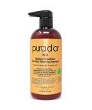 PURA DOR MD Anti-Hair Thinning Shampoo with 0.5% Coal Tar & Biotin (16oz) - DHT Herbal Blend for Dry Scalp - No Sulfates - Men & Women - Buy Online on GoSupps.com