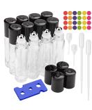 DKBT Essential Oil Roller Bottles 12Pcs 10ml Empty Rollerball Bottle Roll on Bottles with Stainless Steel Roller Balls transparent Glass Roller Bottles for Essential Oils Perfumes Cosmetics 10ml 12pcs Transparent - Buy Online on GoSupps.com