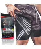Thigh Compression Sleeve (Pair) Quad Groin and Hamstring Support. Upper Leg Sleeves for Men and Women. Thigh Braces for Thigh Pain. Upper Thigh Wrap  Hamstring Wrap for Pulled Muscle Relief Black M BLACK Medium - Buy Online on GoSupps.com