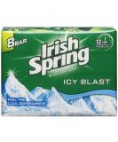 Buy Irish Spring Icy Blast Deodorant Bar Soap - 3.75 oz 8 Count (Pack of 4) - Refreshing Clean for All Skin Types - Fast International Shipping - Buy Online on GoSupps.com