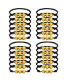MIAHART 24 Pcs Softball Bracelet Set | Adjustable Sports Theme Charm Bracelets for Boys and Girls | Party Favor Ball Bracelets - Buy Online on GoSupps.com