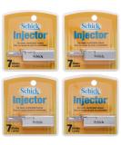 Schick Injector Razor Blades - 4 Count, Pack of 1 - Buy Online on GoSupps.com