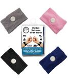 SwimCell Travel Sickness Bands - Adult & Children Wristbands for Morning Sickness Relief (Pink) - 1 Pair - Buy Online on GoSupps.com