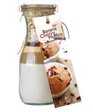 Baking Mix in Glass for Banana Cherry Muffins | Gourmet Gift for Friends - Fire & Glass - Buy Online on GoSupps.com