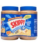 SKIPPY Super Chunky Peanut Butter 40oz Twin Pack - Creamy Spread for Delicious Snacks - Buy Online on GoSupps.com