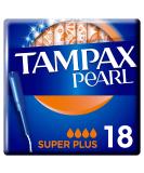 Buy Tampax Pearl Super Plus 18 - Super Absorbent Tampons for Ultimate Comfort | International Shipping Available - Buy Online on GoSupps.com