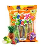 Apexy Jelly Straws - Fruit Jelly Filled Strips - Tiktok Candy Trend - Assorted Fruit Jelly Sticks 15.23oz - Buy Online on GoSupps.com