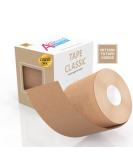 Aktimed Classic PhysioTape - Waterproof Kinesiology Tape | Elastic & Breathable Sport Tape - Skin-Friendly Dermatest Very Good - Beige (1 Pack) - Buy Online on GoSupps.com