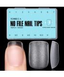 Tomicca Square Ultra Short Nail Tips - 450 Pieces Soft Gel Full Cover Pre-Shaped Matt Art Gelly Tips for Geln gel - Perfect for International Shipping - Buy Online on GoSupps.com