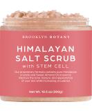 Brooklyn Botany Himalayan Salt & Stem Cell Body Scrub - Moisturizing Exfoliating Scrub for Body, Face, Hands, Feet - Fights Stretch Marks, Fine Lines, Wrinkles - Great Gifts - 10.5 oz - Buy Online on GoSupps.com
