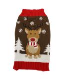 Hrttsy Christmas Dog Sweater - Warm Winter Clothing for Small & Large Dogs | Cozy Pullover for Pets - Buy Online on GoSupps.com