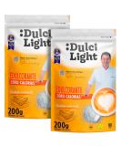 Dulci Light Sucralose Sweetener Granulate 2x200g - Low-Calorie Sugar Replacement for Drinks & Food | International Shipping Available - Buy Online on GoSupps.com