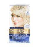 L'Oreal Paris Excellence Creme Permanent Triple Care Hair Color, 01 Extra Light Ash Blonde, Gray Coverage For Up to 8 Weeks, All Hair Types, Pack of 1 Blondes 01 Extra Light Ash Blonde 1 Count (Pack of 1) - Buy Online on GoSupps.com