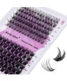 D Curl Cluster Lashes 0.07mm 12-16mm C4+ZW Mixed DIY Lash Extensions | Reusable Soft Wispy Individual Clusters | RR-12-16mm Classic/Mega-0.07D - Buy Online on GoSupps.com