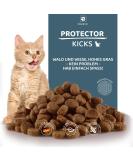 Pawkick Protector Kicks CAT 200G - Grain-Free Salmon Treats for Cats | Perfect for Forest & Meadow Play - Buy Online on GoSupps.com