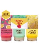 Burt's Bees Graduation Gifts  Teacher Appreciation Ideas  3 Lip Mask Set -Overnight Intensive Treatment Revives & Nourishes for All Day Hydration  Passion Fruit & Chamomile  Sweet Mint & Lemon Sorbet - Buy Online on GoSupps.com