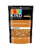 KIND Healthy Grains Clusters, Almond Butter Granola, 10g Protein, Gluten Free, 11 Ounce (Pack of 6) - Buy Online on GoSupps.com