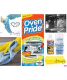 Oven Pride Oven Cleaner (1) With a Sponge wipe + Bags to Clean Oven Racks and Grill + Gloves Easy to use (Instructions included) Full Complete Deep Oven Cleaning Kit - Buy Online on GoSupps.com