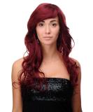 WIG ME UP 9669EL-39 Ladies Wig | Long 70cm Wavy Curly Red Garnet Hair - Buy Online on GoSupps.com