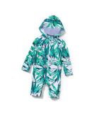 Bonverano Baby Boys Swimsuit | UPF 50+ Full-Zip Hoodie Bathing Suit | 12-18 Months Bamboo Toddler Swimwear - Buy Online on GoSupps.com