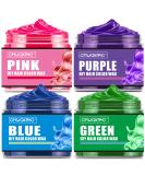 Temporary Hair Color Wax for Halloween - Green, Pink, Blue, Purple | Washable Dye for Kids & Adults - DIY Hairstyle for Party & Cosplay - Buy Online on GoSupps.com