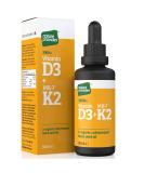 Vitamin D3 & K2 (MK-7) in Organic Black Seed Oil (30ml) High Strength Liquid (3 000IU). MK-7 is 100% Trans. Immune Support Sublingual Drops (Made in The UK) - Buy Online on GoSupps.com