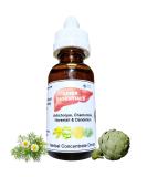 ALKAVITA Liver Support Cleanse - Pure Organic Fatty Liver Purifier & Detox Concentrate Drops with Artichoke, Dandelion, Chamomile, and Horsetail - Buy Online on GoSupps.com