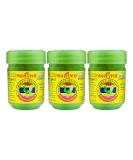 Hong Thai Inhalant - Green Bottle (3 x 40g) | Premium Hongthai Brand Inhalant for Aromatherapy & Wellness | Fast International Shipping - Buy Online on GoSupps.com