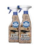 Bar Keepers Friend Granite & Stone Cleaner & Polish - 25.4 oz - For Natural & Manufactured Stone, Quartz, Marble - Countertop Cleaner & Polish - Buy Online on GoSupps.com