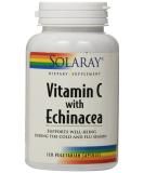 Solaray Vitamin C Echinacea 500 mg - Immune Support, 120 VegCaps - Buy Online on GoSupps.com