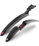 VELMIA Universal Bike Fender Set 24-29 inch | Mountain Bike Mud Guard for Splashing Water & Dirt Protection - Buy Online on GoSupps.com