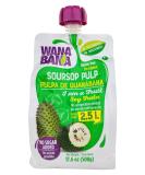 WanaBana Soursop Fruit Pulp 500g for Juice Smoothies Desserts Ice Cream Cocktails Sauces Soursop / Graviola / Guanabana - Buy Online on GoSupps.com
