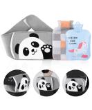 Premium Rubber Heat Bottle Set with Soft Covers & Support Belts for Neck Shoulder and Legs 3-Piece Collection - Buy Online on GoSupps.com