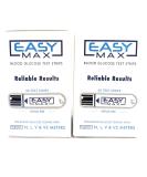 100 EASYMax Blood Glucose Test Strips(2 Boxes of 50) - Buy Online on GoSupps.com