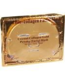Set of 4 Power Collagen Hyaluron Gold Face Masks with Q10 & Hyaluronic Acid - Anti-Aging Skincare Pack - Buy Online on GoSupps.com