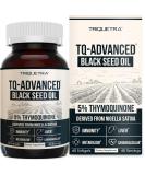Black Seed Oil Capsules - 5% Thymoquinone - 500mg per Capsule - Raw Form Vegan - 60 Capsules - Buy Online on GoSupps.com