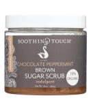 Soothing Touch Brown Sugar Scrub - Chocolate Peppermint 16 Oz | Exfoliating & Hydrating Body Scrub | International Shipping - Buy Online on GoSupps.com