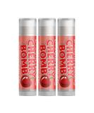 Cherry Bomb Lip Balm Set of Three - Nourishing & Hydrating | International Shipping Available - Buy Online on GoSupps.com