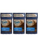 Tom's of Maine Men's Mountain Spring Deodorant 2.25 oz - Pack of 3 | Aluminum-Free Natural Formula - Buy Online on GoSupps.com
